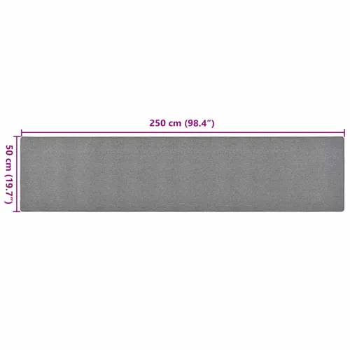 Dugi tepih tamnosivi 50 x 250 cm - Tamno siva 50 x 250 cm Cijena