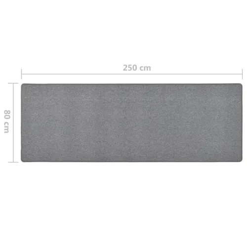 Dugi tepih tamnosivi 80 x 250 cm - Tamno siva 80 x 250 cm Cijena