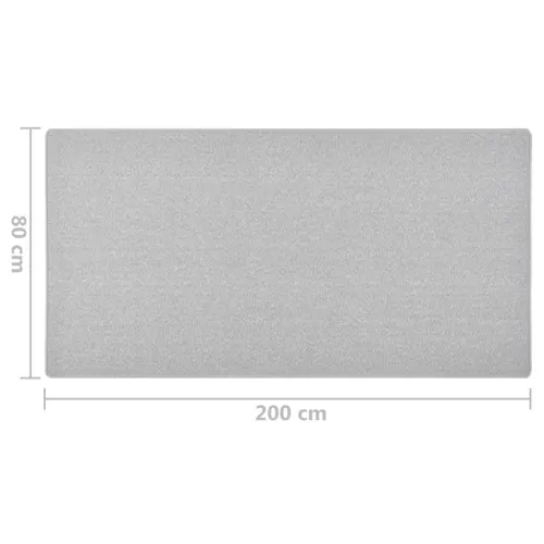 Dugi tepih svjetlosivi 80 x 200 cm - Svjetlosiva 80 x 200 cm Cijena