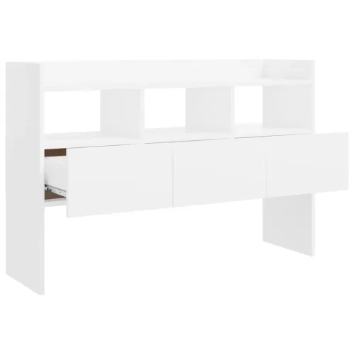 Komoda bijela 105 x 30 x 70 cm od konstruiranog drva - Bijela 1 Bijela Cijena