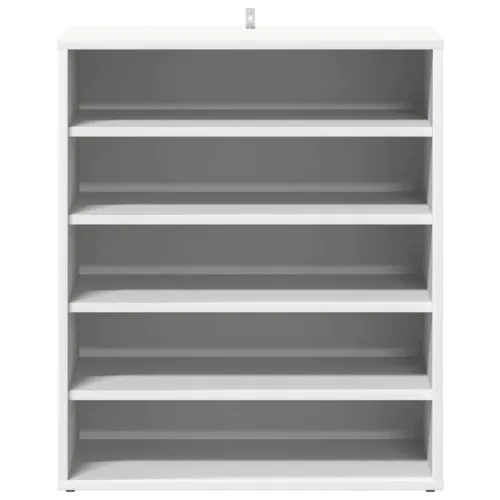 Ormarić za cipele bijeli 60 x 35 x 70 cm konstruirano drvo - Bijela 60 x 35 x 70 cm 1 Ormarić za cipele bez vrata Cijena
