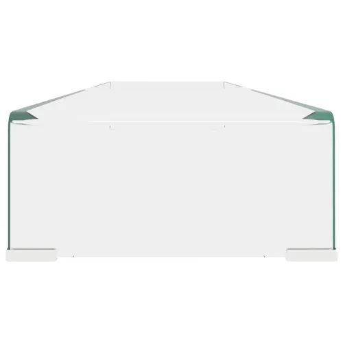 Stalak za TV /Monitor Prozirno Staklo 120x30x13 cm - Transparentan 120 x 30 x 13 cm Cijena