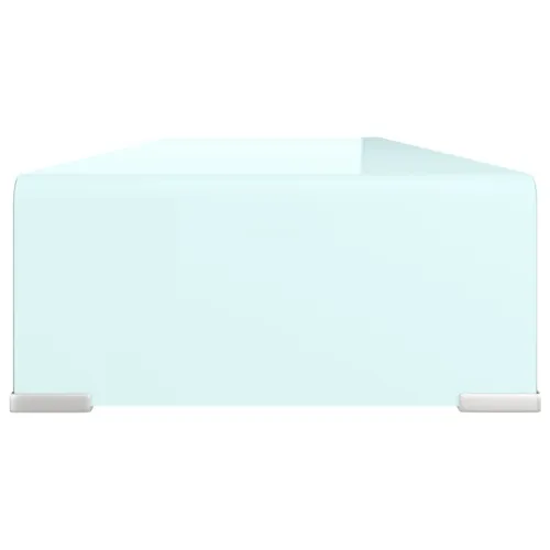Stalak za TV/monitor stakleni zeleni 90 x 30 x 13 cm - Zelena 90 x 30 x 13 cm Cijena