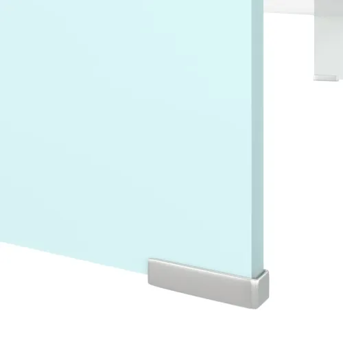 Stalak za TV/monitor stakleni zeleni 100 x 30 x 13 cm - Zelena 100 x 30 x 13 cm Cijena