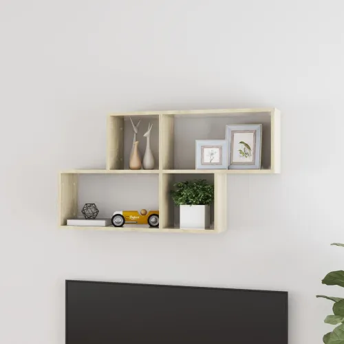 Zidna polica boja hrasta sonome 100x18x53 cm konstruirano drvo - sonoma hrast 1 1 Sonoma hrast Cijena