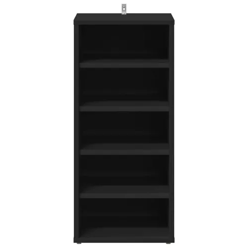 Ormarić za cipele crni 31,5 x 35 x 70 cm od iverice - Crna 31,5 x 35 x 70 cm shoe cabinet without door Cijena