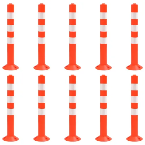 Stupići za parking 10 kom 75 cm PE  - 10 10 Cijena