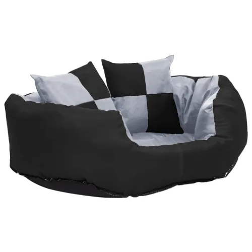 Dvostrani perivi jastuk za pse sivo-crni 65 x 50 x 20 cm - Siva i crna 65 x 50 x 20 cm Siva i crna 65 x 50 x 20 cm Cijena