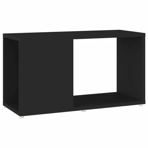 TV ormarić crni 60 x 24 x 32 cm od iverice - Crna 60 x 24 x 32 cm 1 Cijena