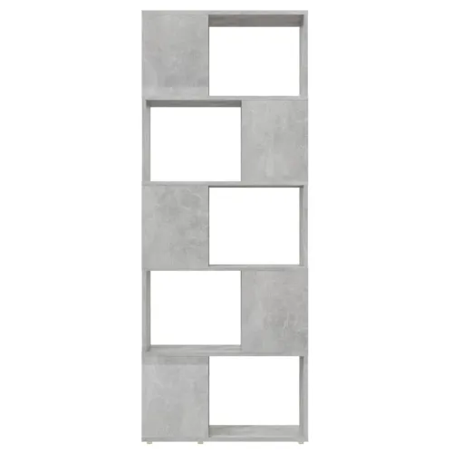 Ormarić za knjige / Paravan - Sobna pregrada boja betona 60 x 24 x 155 cm - Beton siva 60 x 24 x 155 cm Cijena