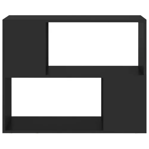 TV ormarić crni 80 x 24 x 63 cm od konstruiranog drva - Crna 80 x 24 x 63 cm 1 Cijena