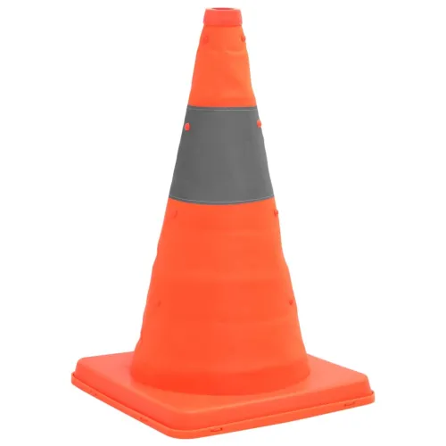 Sklopivi prometni čunjevi 10 kom 42 cm  - 10 10 Cijena
