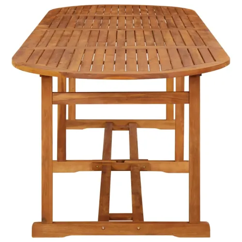Vrtni stol - Blagovaonski stol 280 x 90 x 75 cm masivno bagremovo drvo - 280 x 90 x 75 cm 1 Cijena