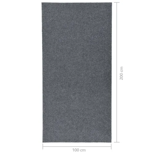 Dugi tepih za hvatanje nečistoće 100 x 200 cm sivi - Siva 100 x 200 cm Cijena