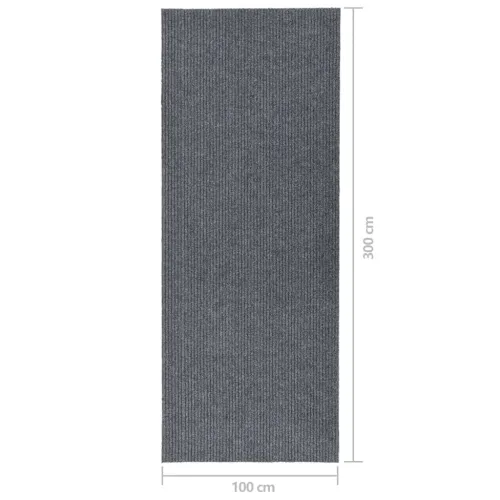 Dugi tepih za hvatanje nečistoće 100 x 300 cm sivi - Siva 100 x 300 cm Cijena