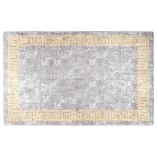 Perivi tepih 80 x 150 cm sivi - Siva i zlatna 80 x 150 cm Cijena
