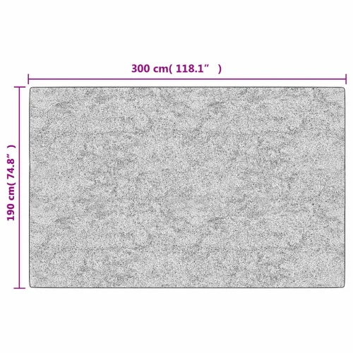 Perivi tepih 190 x 300 cm svjetlobež - Bež i crna 190 x 300 cm Cijena
