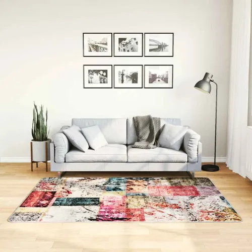 Perivi tepih s patchworkom 120 x 180 cm raznobojni - Patchwork 120 x 180 cm Cijena