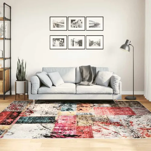 Perivi tepih s patchworkom 160 x 320 cm raznobojni - Patchwork 160 x 230 cm Cijena
