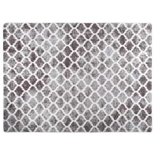 Perivi tepih 120 x 180 cm raznobojni - Siva i bijela 120 x 180 cm Cijena