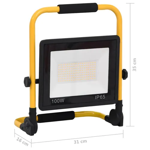 LED reflektor s ručkom 100 W hladni bijeli - Hladna bijela 1 1 100 w Cijena