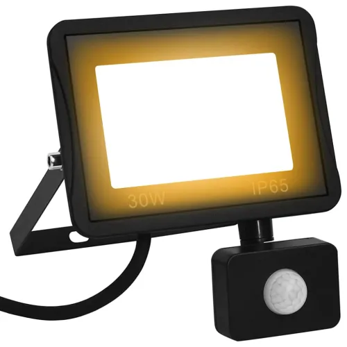 LED reflektor sa senzorom 30 W topli bijeli - Topla bijela 1 1 30 w Cijena