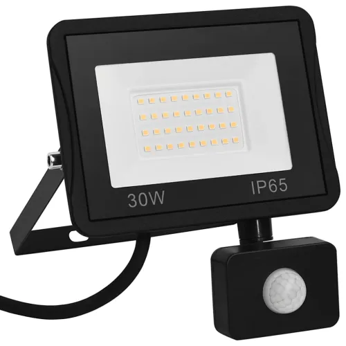 LED reflektor sa senzorom 30 W topli bijeli - Topla bijela 1 1 30 w Cijena