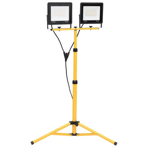 LED reflektor sa stativom 2 x 100 W hladni bijeli - Hladna bijela 1 1 2 x 100 w Cijena