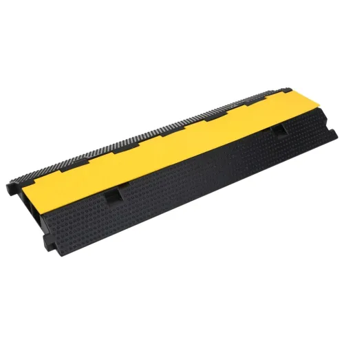 Podna zaštita za kablove s 2 kanala 2 kom 100 cm gumene - 100 x 35 x 7 cm 2 Cijena