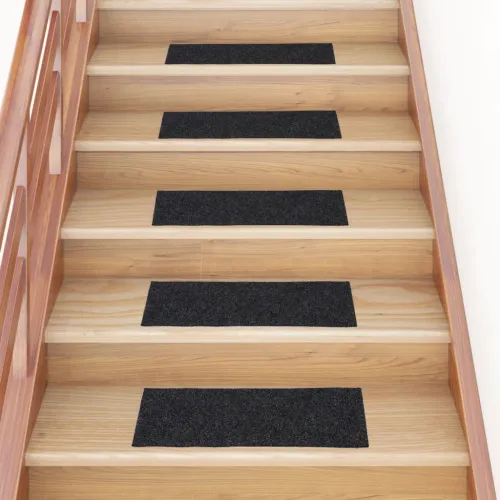 Prostirke za stepenice samoljepljive 15 kom 60x25 cm tamnosive pravokutne - Tamno siva 60 x 25 cm 15 Cijena