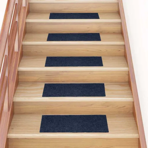 Prostirke za stepenice samoljepljive 15 kom 60x25 cm tamnoplave pravokutne - Modra 60 x 25 cm 15 Cijena