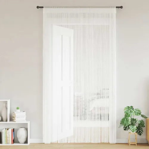 Končane Zavjese 2 kom 140x250 cm Bijele - Bijela 140 cm Cijena