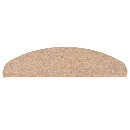 Ljepljivi tepisi za stepenice 15 kom 65x22,5x3,5 cm bež - Bež 65 x 22.5 x 3.5 cm 15 Cijena