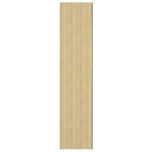 Kupaonski ormarić s ogledalom 60x15x75 cm MDF bijeli i hrast - Bijela i hrast Cijena