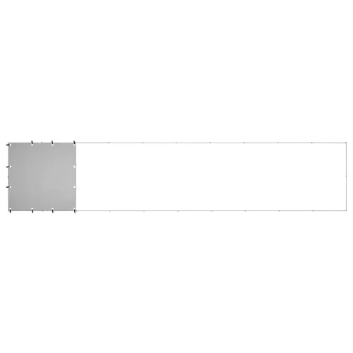 Kavez za pse srebrni 6,05 m² čelični - Srebrno 550 x 110 x 110 cm 1 Cijena