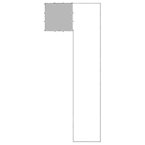 Kavez za pse crni 7,26 m² čelični - Crna 7.26 m² Cijena