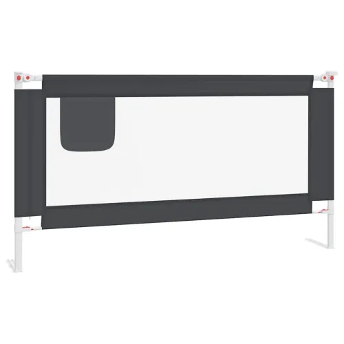 Sigurnosna ograda za dječji krevet tamnosiva 160x25 cm tkanina - Tamno siva 160 x 25 cm 1 Cijena