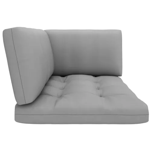 Kutna vrtna sofa od paleta boja meda od impregnirane borovine - Siva 1 kutna sofa boja meda Cijena