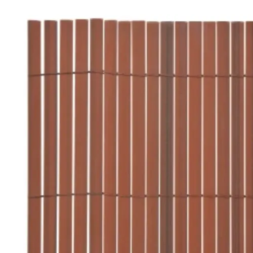 Dvostrana vrtna ograda 110 x 300 cm smeđa - Smeđa 110 x 300 cm 1 Cijena
