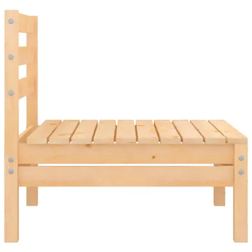 Srednje vrtne sofe 2 kom od masivne borovine - Prirodna 1 Srednja sofa (2 kom) Cijena
