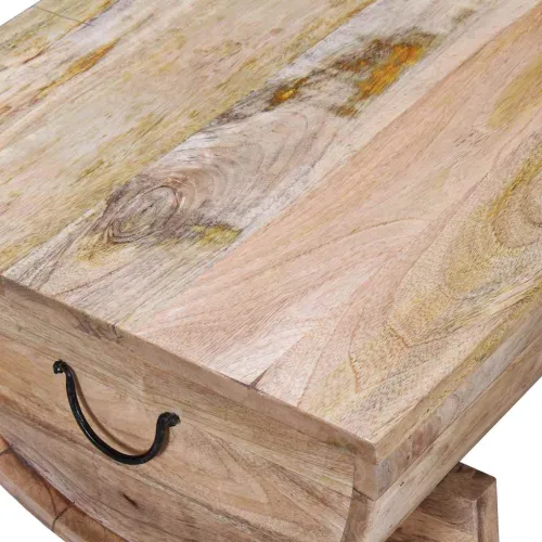 Stolić za Kavu Masivno Mango Drvo 88x50x40 cm Cijena