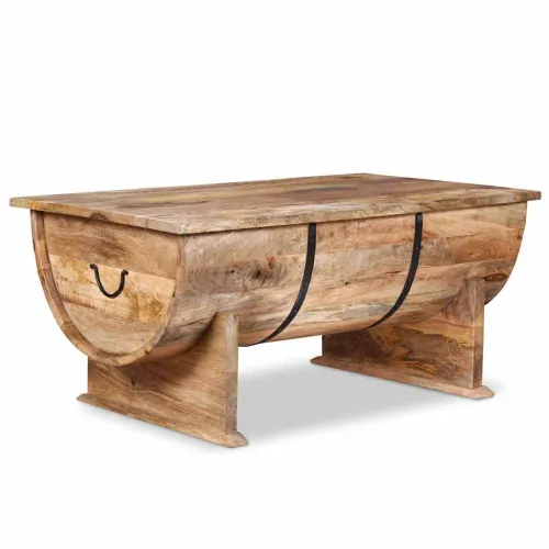 Stolić za Kavu Masivno Mango Drvo 88x50x40 cm Cijena