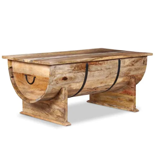 Stolić za Kavu Masivno Mango Drvo 88x50x40 cm Cijena