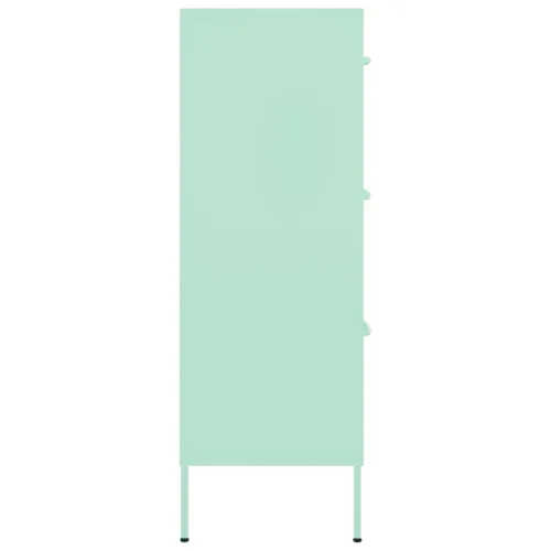 Ladičar boja mente 80 x 35 x 101,5 cm čelični - Menta 1 1 Cijena