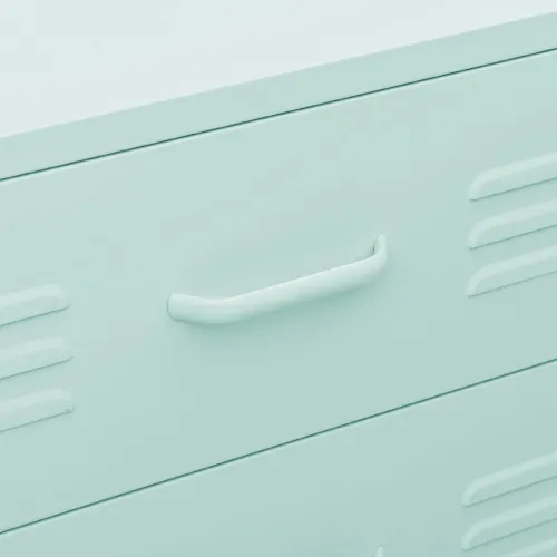 Ladičar boja mente 80 x 35 x 101,5 cm čelični - Menta 1 Cijena