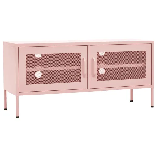 TV ormarić ružičasti 105 x 35 x 50 cm čelični - Ružičasta 1 Cijena