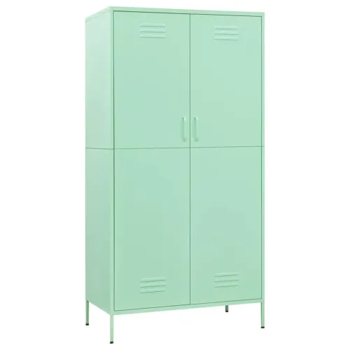 Ormar boja mente 90 x 50 x 180 cm čelični - Menta 1 1 Cijena