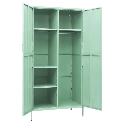 Ormar boja mente 90 x 50 x 180 cm čelični - Menta 1 1 Cijena