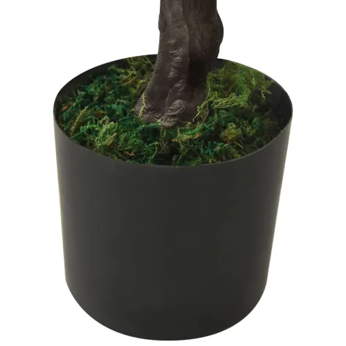 Umjetni bonsai čempres s posudom 60 cm zeleni - Crna i zelena 60 cm Cijena