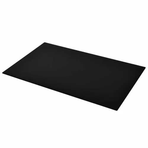 Stolna Ploča od Kaljenog Stakla Pravokutna 1000x620 mm - Crna 100 x 62 cm Cijena